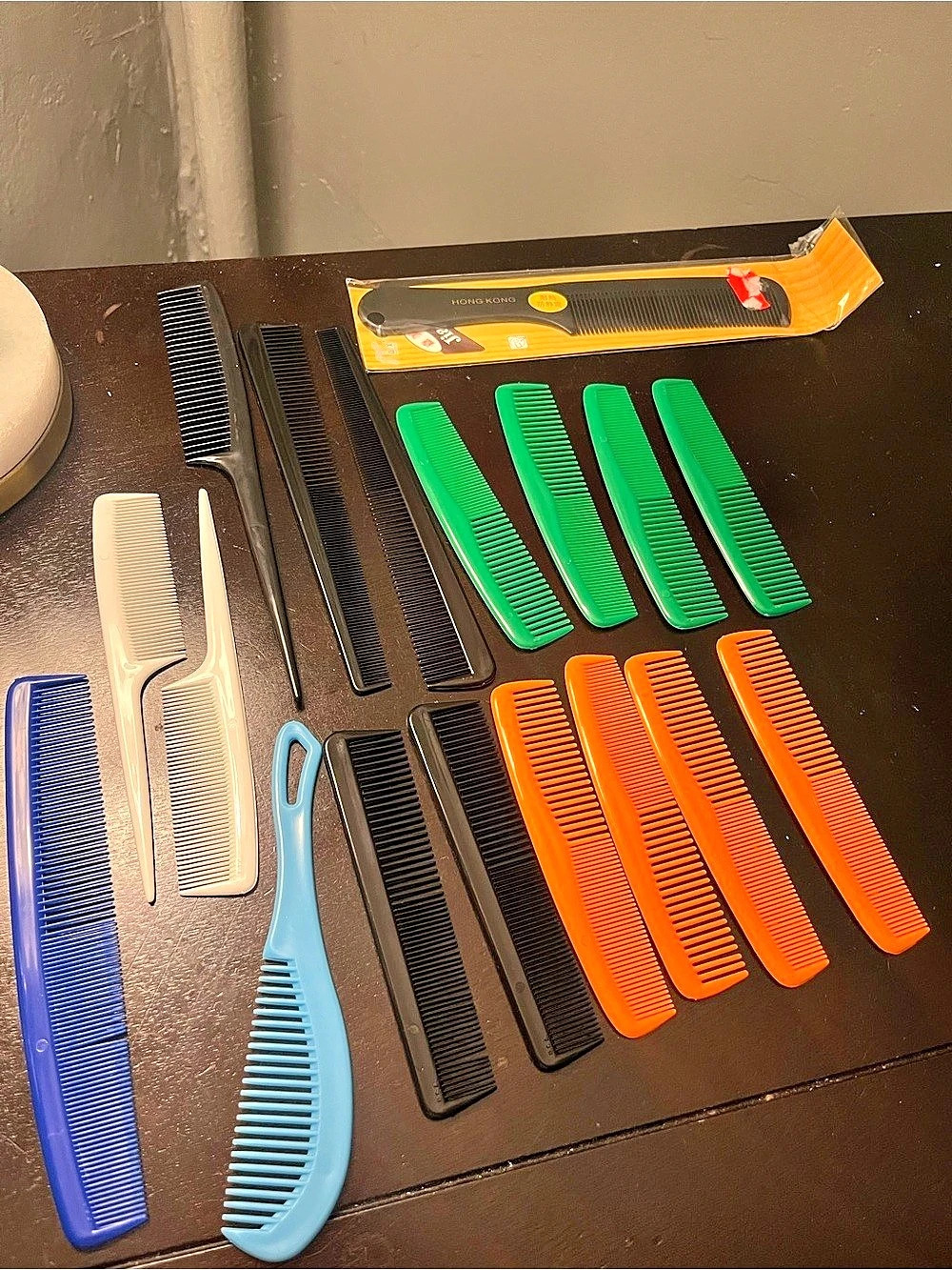 Multi-Color Hair Comb Assortment NWT